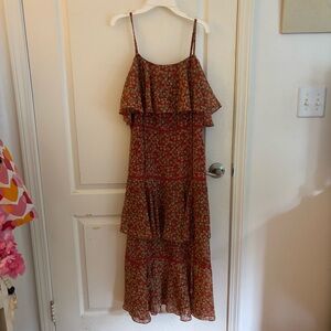 Rebecca Minkoff Clarissa Floral Tiered Maxi Dress